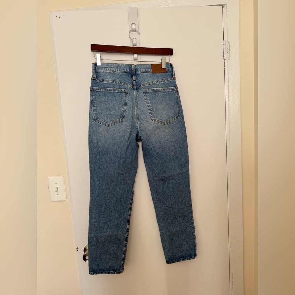 Madewell Women's Straight Leg Jeans - Light Blue